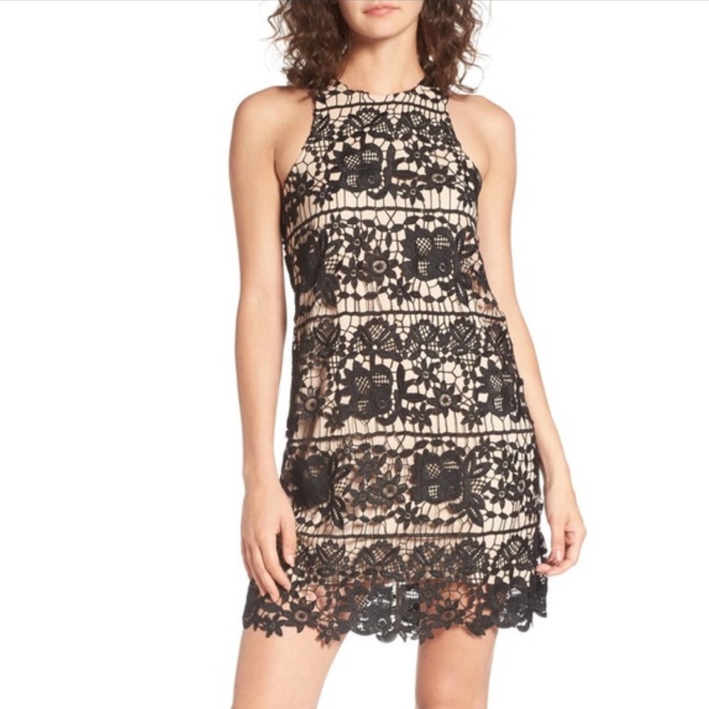Lovers + Friends Caspian Lace Shift‎ Dress J22